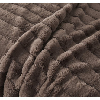 Плед искусственный мех Sofi De Marko Анабель шоколадный описание