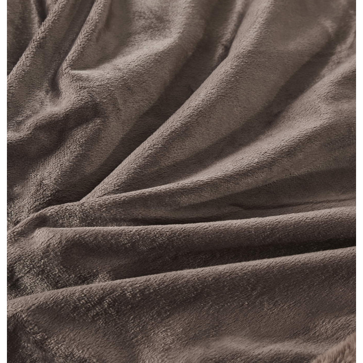 Плед искусственный мех Sofi De Marko Анабель шоколадный