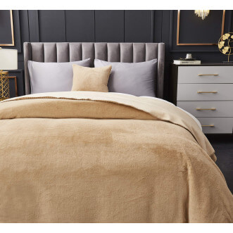 Плед искусственный мех Sofi De Marko Антуан беж отзывы