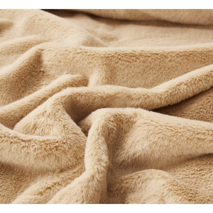 Плед искусственный мех Sofi De Marko Антуан беж