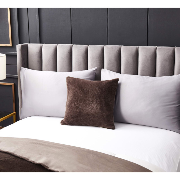 Плед искусственный мех Sofi De Marko Антуан кофе