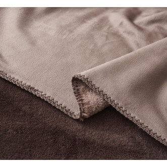 Плед искусственный мех Sofi De Marko Антуан кофе - купить по низким ценам в Lux-Postel.com