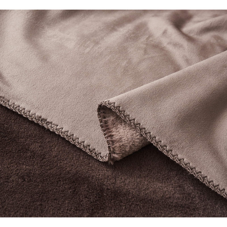 Плед искусственный мех Sofi De Marko Антуан кофе