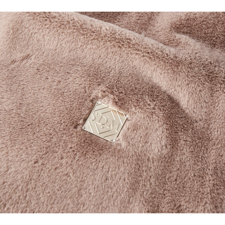 Плед искусственный мех Sofi De Marko Антуан мокко