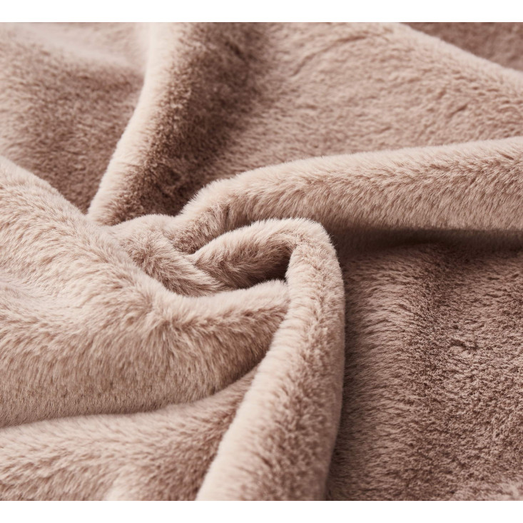 Плед искусственный мех Sofi De Marko Антуан мокко