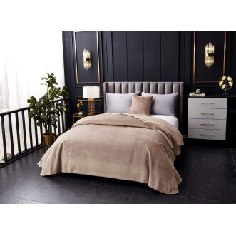 Плед искусственный мех Sofi De Marko Антуан мокко отзывы