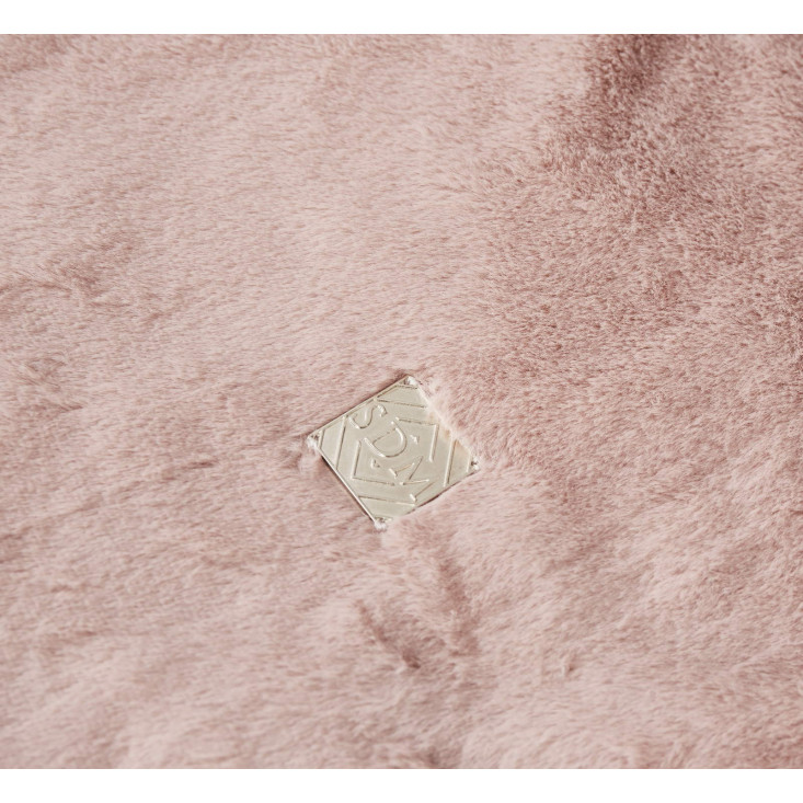 Плед искусственный мех Sofi De Marko Антуан пудра