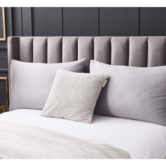 Плед искусственный мех Sofi De Marko Антуан серый - купить по низким ценам в Lux-Postel.com