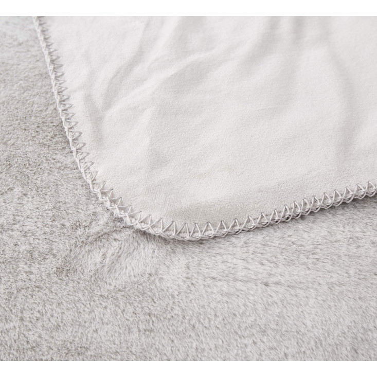 Плед искусственный мех Sofi De Marko Антуан серый