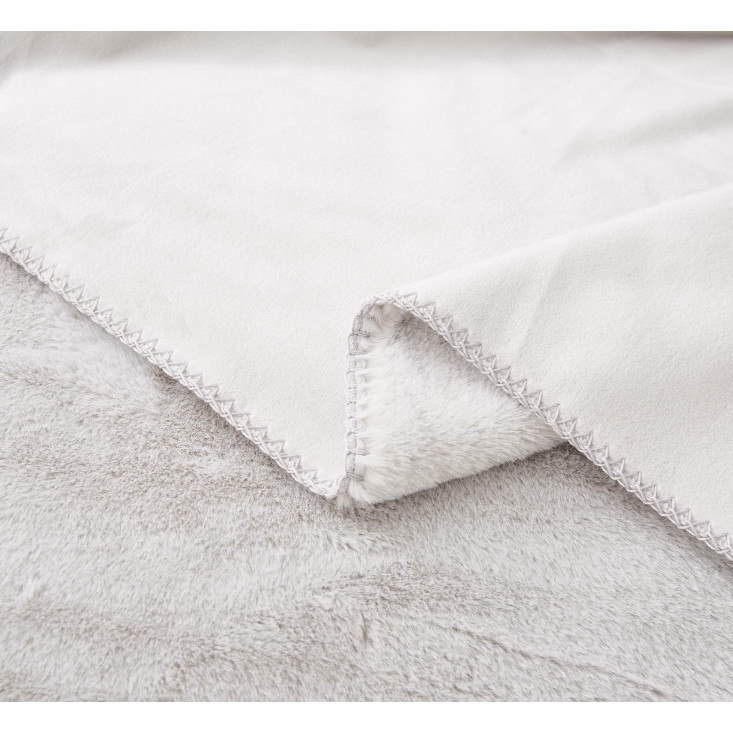 Плед искусственный мех Sofi De Marko Антуан серый