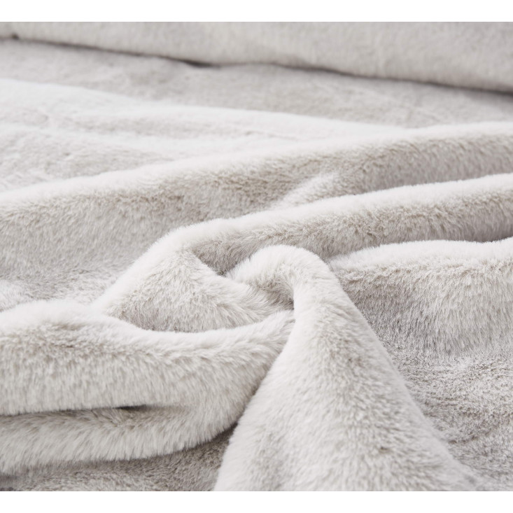 Плед искусственный мех Sofi De Marko Антуан серый