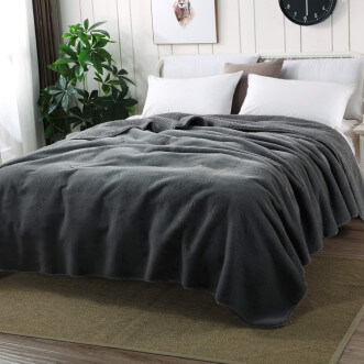 Плед искусственный мех Sofi De Marko Аурелия антрацит описание