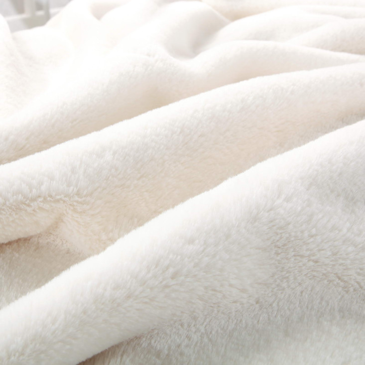 Плед искусственный мех Sofi De Marko Аурелия молоко