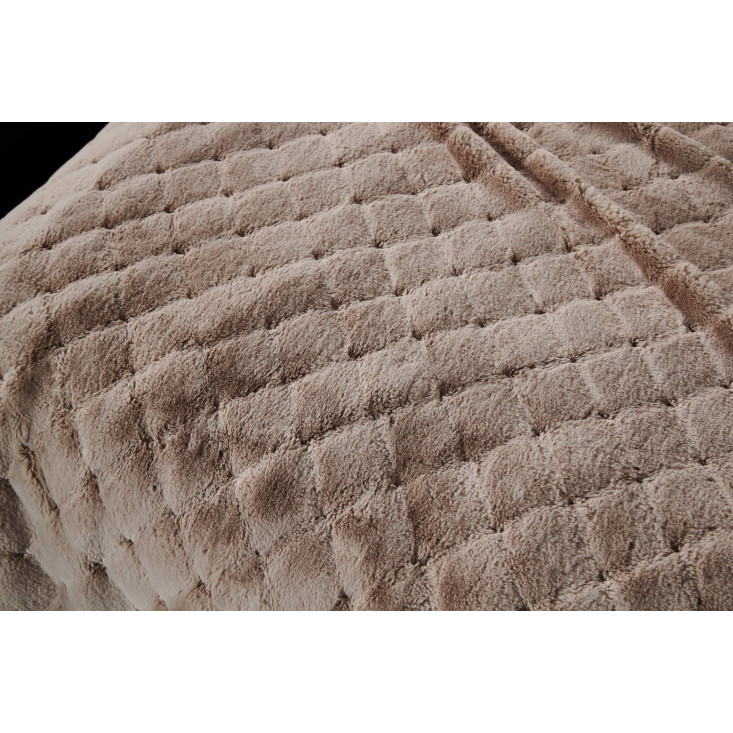 Плед искусственный мех Sofi De Marko Бернард беж