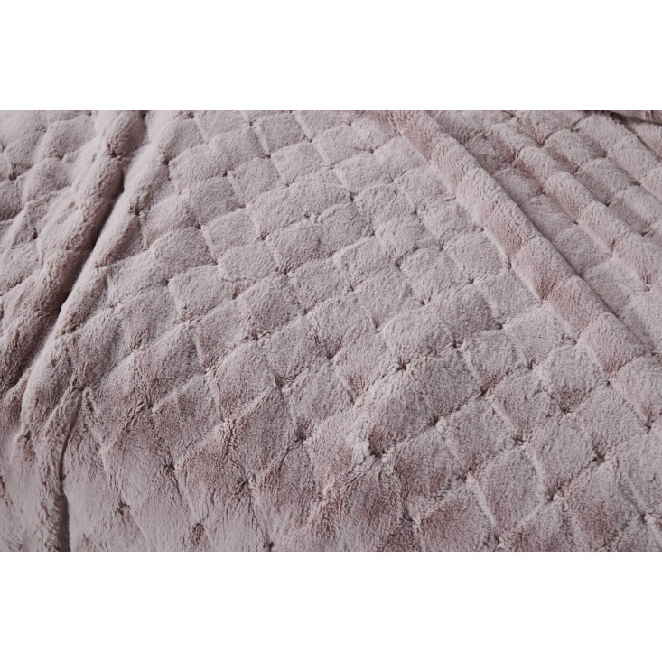 Плед искусственный мех Sofi De Marko Бернард пудра