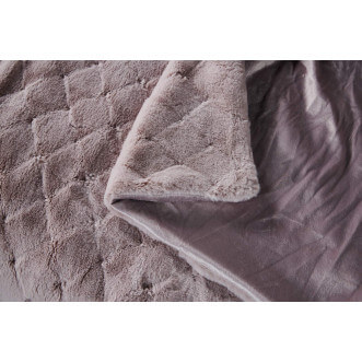 Плед искусственный мех Sofi De Marko Бернард пудра - купить по низким ценам в Lux-Postel.com