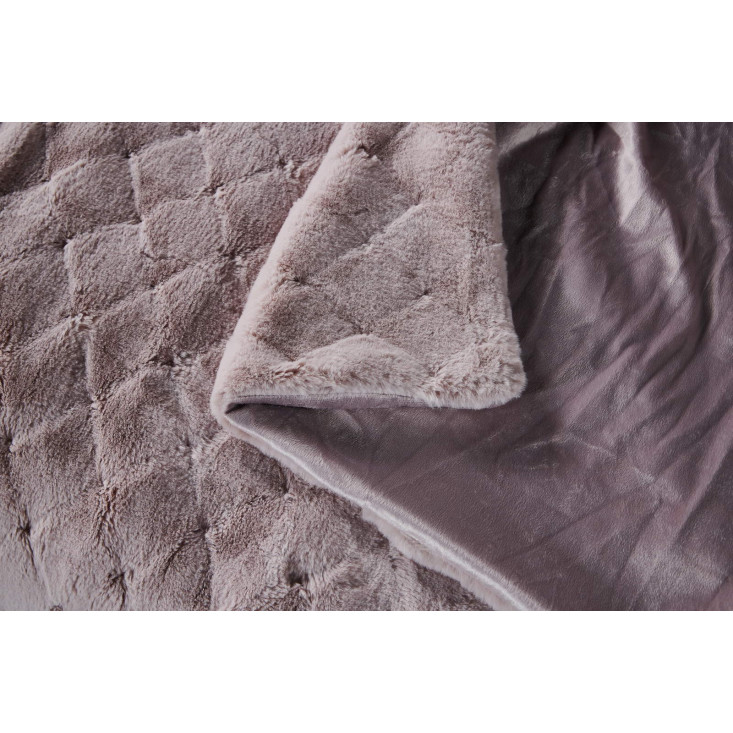 Плед искусственный мех Sofi De Marko Бернард пудра