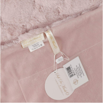 Плед искусственный мех Sofi De Marko Бернард пудра - купить по низким ценам в Lux-Postel.com