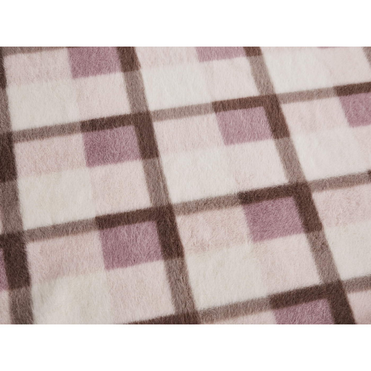 Плед искусственный мех Sofi De Marko Берри пепельная роза