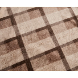 Плед искусственный мех Sofi De Marko Берри бежевый - купить по низким ценам в Lux-Postel.com