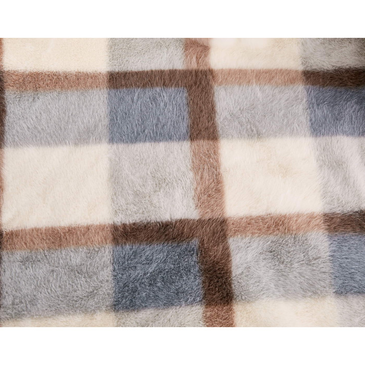 Плед искусственный мех Sofi De Marko Берри голубой