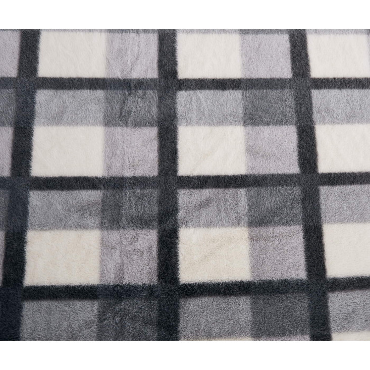 Плед искусственный мех Sofi De Marko Берри серый