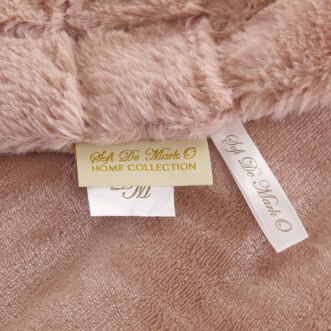 Плед искусственный мех Sofi De Marko Мадлен беж - купить по низким ценам в Lux-Postel.com