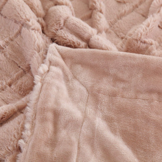 Плед искусственный мех Sofi De Marko Мадлен беж описание