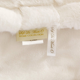 Плед искусственный мех Sofi De Marko Мадлен белый - купить по низким ценам в Lux-Postel.com