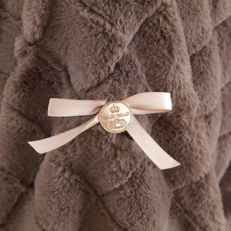 Плед искусственный мех Sofi De Marko Мадлен кофе отзывы