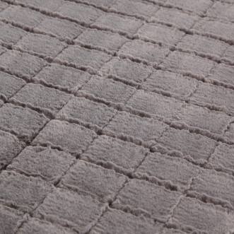 Плед искусственный мех Sofi De Marko Мадлен серый - купить по низким ценам в Lux-Postel.com