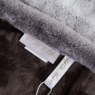 Плед искусственный мех Sofi De Marko Мех серый - купить по низким ценам в Lux-Postel.com