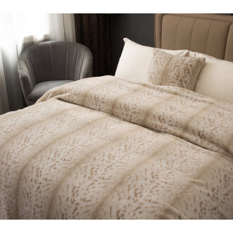 Плед искусственный мех Sofi De Marko Мех беж - купить по низким ценам в Lux-Postel.com