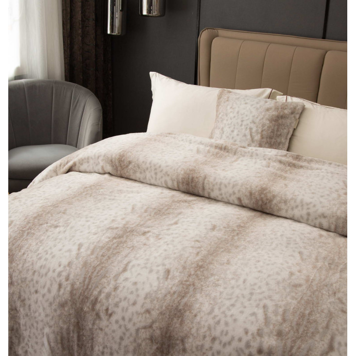 Плед искусственный мех Sofi De Marko Мех бежевый