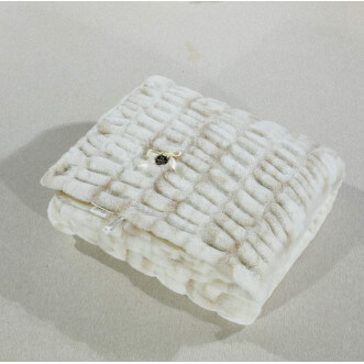 Плед искусственный мех Sofi De Marko Мех топленое молоко