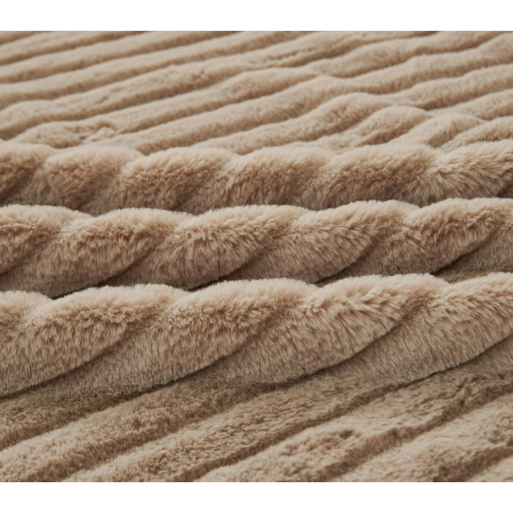 Плед искусственный мех Sofi De Marko Орландо беж