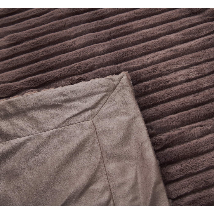 Плед искусственный мех Sofi De Marko Орландо кофе