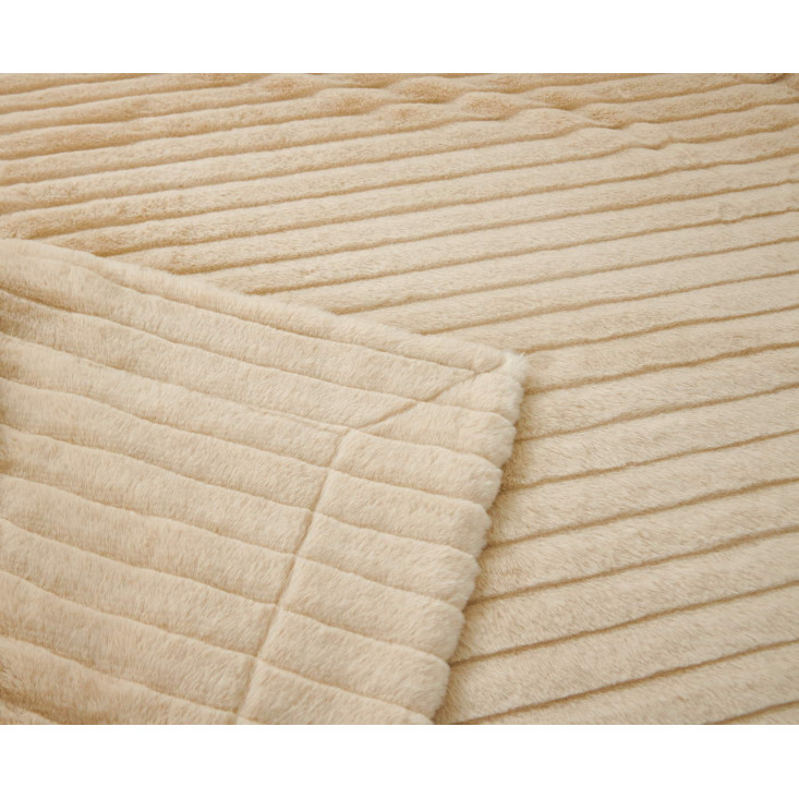 Плед искусственный мех Sofi De Marko Орландо крем