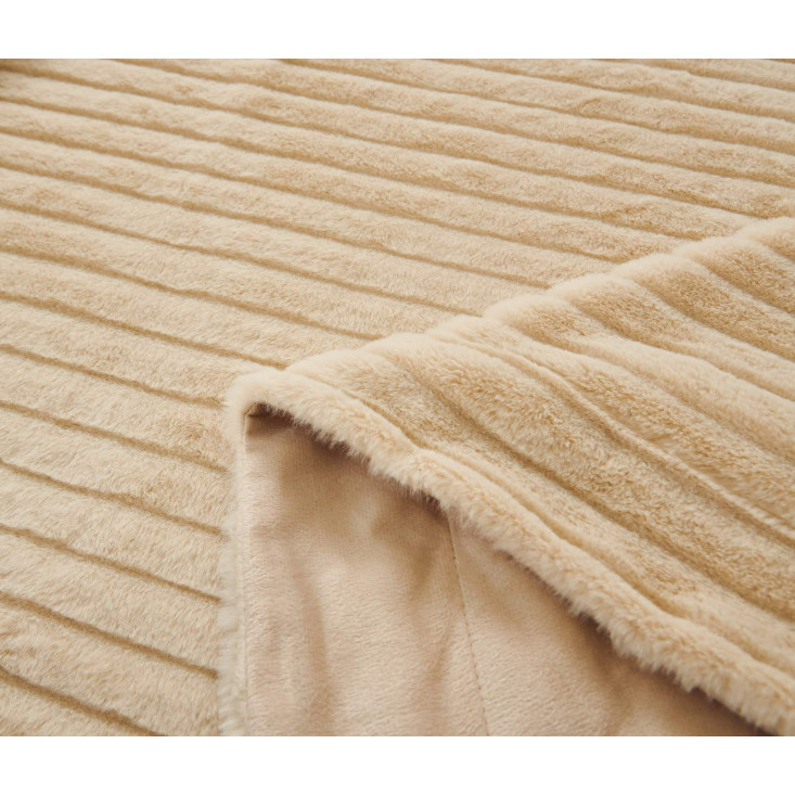 Плед искусственный мех Sofi De Marko Орландо крем