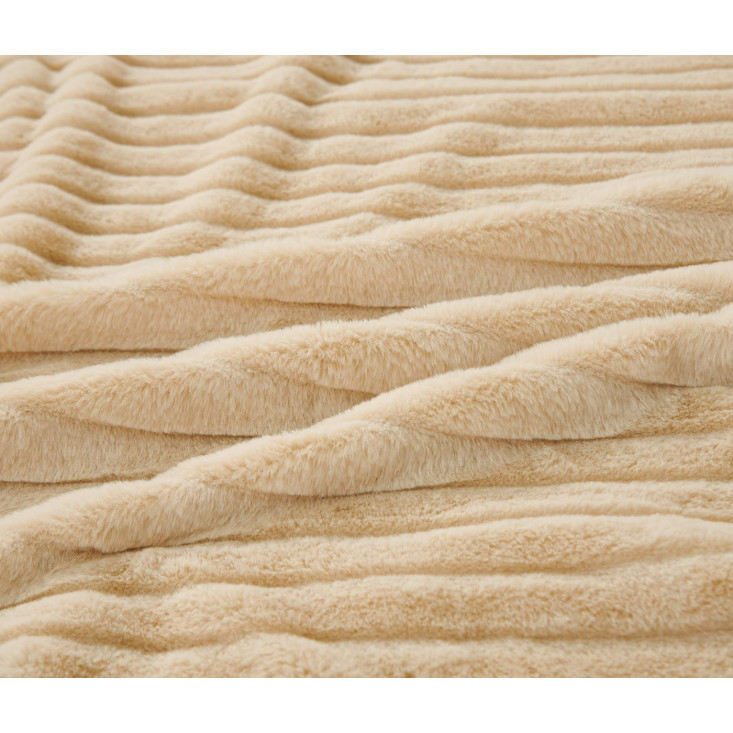 Плед искусственный мех Sofi De Marko Орландо крем