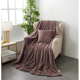 Плед искусственный мех Sofi De Marko Орландо мокко