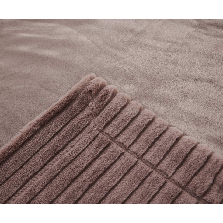 Плед искусственный мех Sofi De Marko Орландо мокко