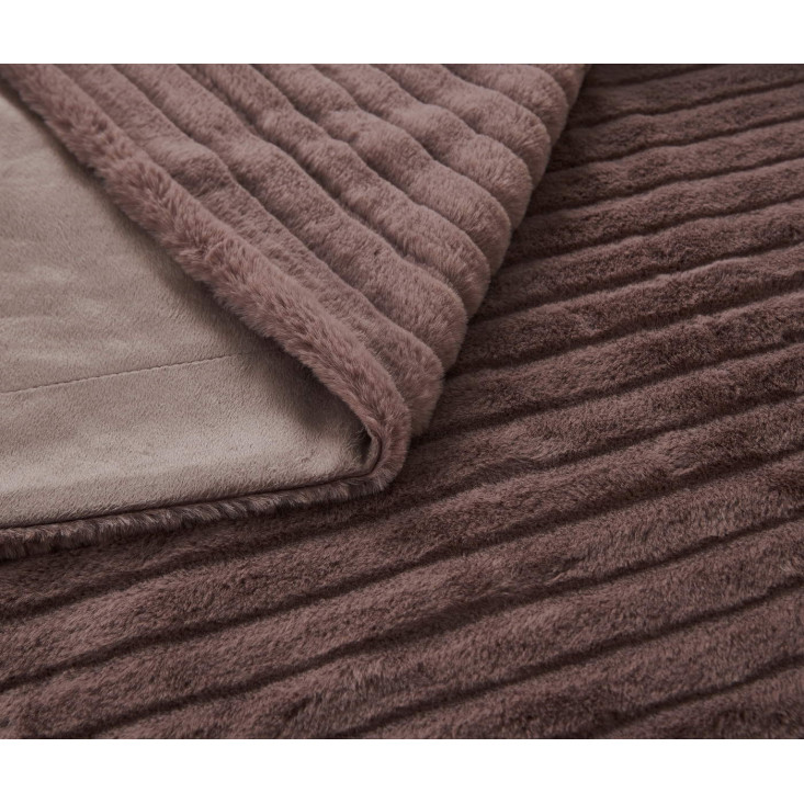 Плед искусственный мех Sofi De Marko Орландо мокко