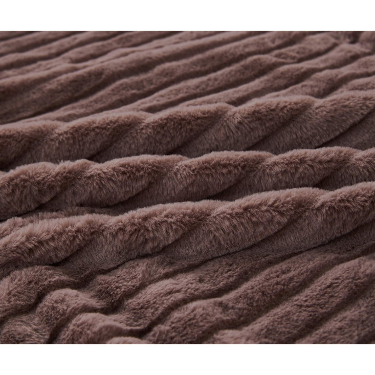 Плед искусственный мех Sofi De Marko Орландо мокко