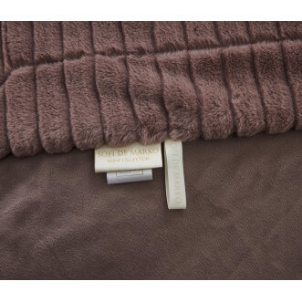 Плед искусственный мех Sofi De Marko Орландо мокко - купить по низким ценам в Lux-Postel.com