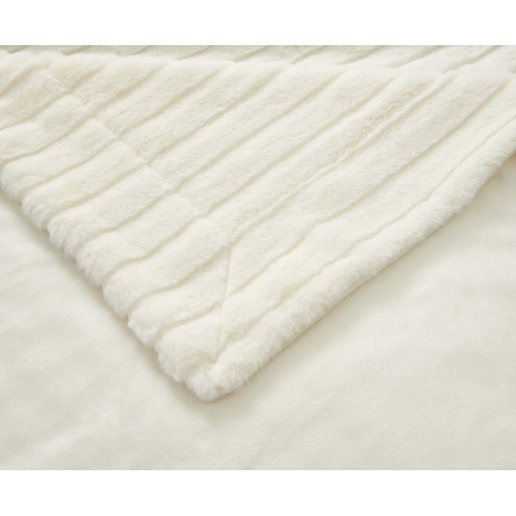 Плед искусственный мех Sofi De Marko Орландо молоко