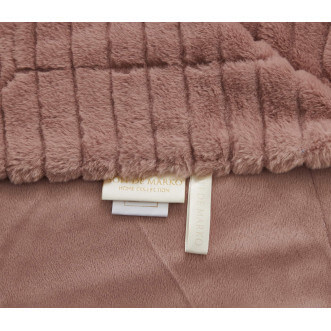 Плед искусственный мех Sofi De Marko Орландо пепельная роза - купить по низким ценам в Lux-Postel.com