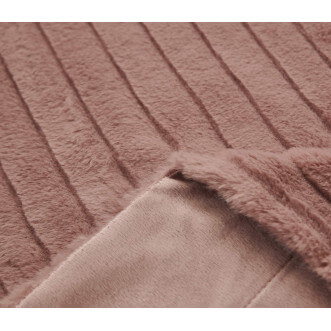 Плед искусственный мех Sofi De Marko Орландо пепельная роза - купить по низким ценам в Lux-Postel.com