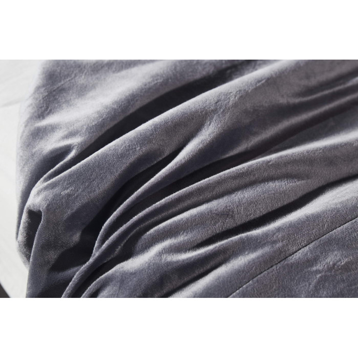 Плед искусственный мех Sofi De Marko Ричард антрацит