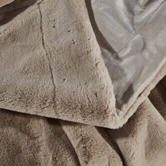 Плед искусственный мех Sofi De Marko Ричард крем отзывы